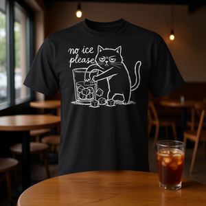 T-shirt No Ice Please Cat Abolish Ice - Prodotto promozionale - Product Image 3