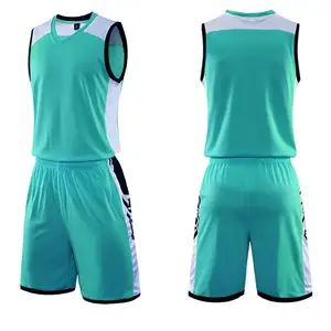 Mẫu miễn phí OEM nhà sản xuất và nhà cung cấp chất lượng hàng đầu tùy chỉnh đội thể thao đồng phục bóng rổ Kit áo không tay