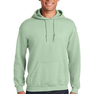 OEM personalizado pulóver 100% algodón Sudadera con capucha sin cuerda de peso pesado invierno Regular Fit hombres sudaderas con etiqueta privada canguro bolsillo Sudadera con capucha - Product Image 3