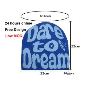 หมวกบีนนี่อะคริลิคแบบใหม่ สไตล์ทันสมัย ระบายอากาศได้ดี กันน้ำ สำหรับผู้ใหญ่ ทุกเพศ ทุกสี  รับสั่งทำโลโก้  ลายถักแบบแจ็คการ์ด สำหรับฤดูหนาว - Product Image 4