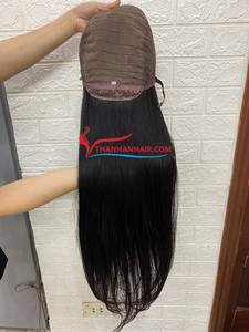 Perruque de cheveux humains, cheveux naturels raides ondulés, cheveux bouclés à la vapeur, perruque de cheveux péruviens, vente en gros - Product Image 6