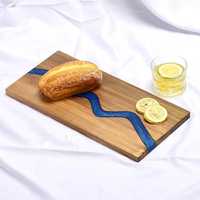 Planche à découper en bois cuisine multifonction sac créatif OEM personnalisé tungstène Logo temps Note blocs à découper pièce équilibre