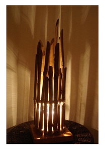 Prix le moins cher abat-jour en bambou naturel de haute qualité suspension bambou rotin éclairage fabriqué au Vietnam - Product Image 2