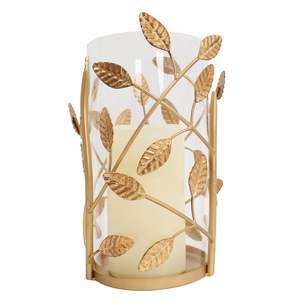 Porte-bougie votif en métal décoratif de luxe, couleur or, forme ronde, pour la décoration de la maison et des mariages, bougie votive - Product Image 3