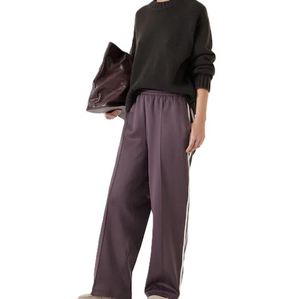 2025 New Design Winter Cotton Fleece Flat <b>Sweatpants</b> <b>Women</b> Breathable Elastic Waist Windproof Running Gym Workouts Comfortable - Product Image 4