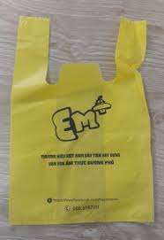 เสื้อยืดโพลี HDPE สำหรับช้อปปิ้งในเวียดนามเสื้อยืดสีเต็มรูปแบบ - Product Image 3