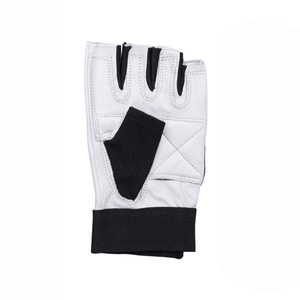 Guantes de Gimnasio para Levantamiento de Pesas, Medios Dedos, Antideslizantes, Material de Poliéster, Cierre de Hebilla, Unisex - Product Image 4