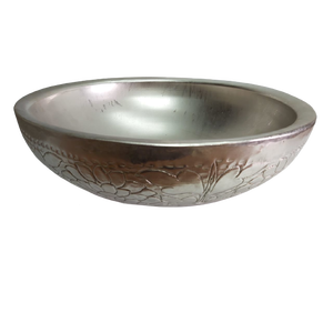 BEPNS-6 en laiton en métal de finition d'argent de lavabo de conception de double couche - Product Image 1