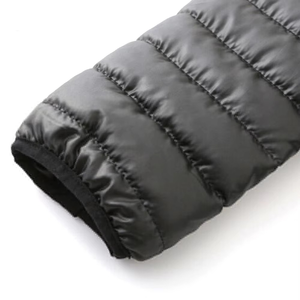 Veste d'hiver imperméable pour homme, style bomber, pour la randonnée en plein air, légère et chaude, fabrication OEM, couleurs personnalisées, logo, 100% polyester - Product Image 3