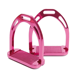 Estribos de acero inoxidable para montar a caballo para adultos y niños, logotipo personalizado, precio al por mayor, estribos de seguridad antideslizantes - Product Image 6