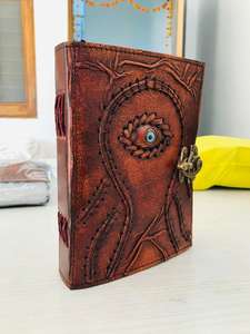 Hocus สมุดปกหนังแบบวินเทจ,สมุดรายวันของเงาหนังสือสะกดแบบโบราณ - Product Image 3