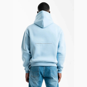 Sudadera con Capucha Personalizada Unisex para Hombre, Cierre Completo, 500GSM, Algodón Grueso, Felpa Francesa, Talla Grande para Impresión Puff, Bordado, Sudadera con Capucha Lisa - Product Image 3