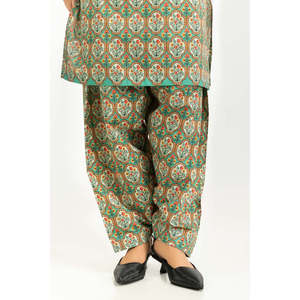 Ensemble Coordonné Imprimé en Coton Viscose Décontracté IPST-55281 Tissu Crêpe pour Printemps/Été - Product Image 2