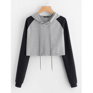 Hoodie de sport court pour femme, vêtements de sport légers et confortables pour femme - Product Image 3