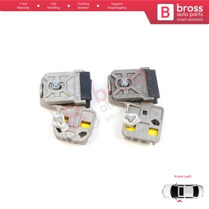 Clips de Reparación para Elevalunas BWR40+BWR41, Puerta Delantera Izquierda LA+LB para Golf Bora Jetta MK4 A4 1J 1997-2006 607 1999-2010 1J3837461 - Product Image 2