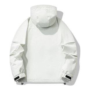 Chaqueta con cremallera de invierno para hombre con logotipo bordado personalizado, chaqueta cortavientos de nailon transpirable a prueba de viento, último diseño, chaqueta cortavientos para hombre 2025 - Product Image 6