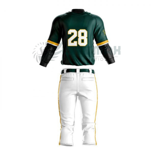 Nouvel uniforme de baseball 2025 fabriqué avec un tissu de qualité et des coutures de précision améliorant les performances des joueurs et la présentation de l'équipe - Product Image 5