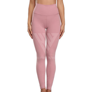 Leggings Deportivos de Cintura Alta y Ajustados, Color Sólido, Nuevo Estilo de Moda, Transpirables - Product Image 4