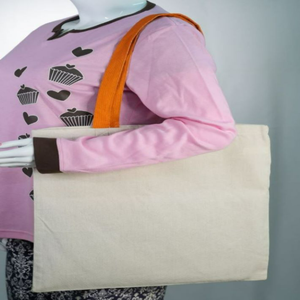 Pochette multi-usages élégante pour femmes sac fourre-tout grande capacité sac de costume en coton portable nouvelle mode sac à bandoulière pochette - Product Image 1