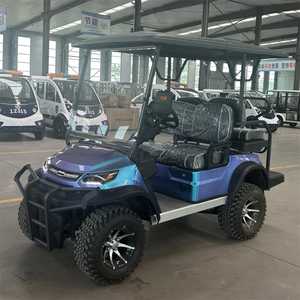 Carrito de golf eléctrico miniatura de 4 plazas, legal para circular en carretera en EE. UU., nuevo, personalizable. - Product Image 3