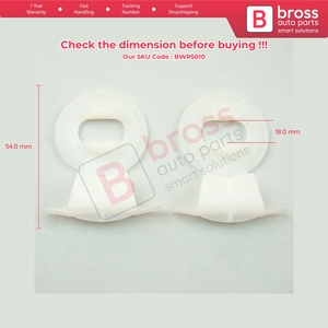 คลิปยึดกระจกหน้าต่าง BWR5010สำหรับ CLIO 3 Laguna 2 Espace 4 Vel Satis 207 307 308 CC C3 pluriel Bross อะไหล่รถยนต์ - Product Image 5