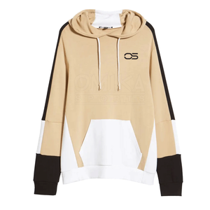 เสื้อฮู้ดสวมหัวแบบมีสไตล์ของผู้ชายเสื้อฮู้ดแบบสวมหัวดีไซน์ไหล่มีสไตล์ลายผ้าโพลีเอสเตอร์/ ผ้าฝ้ายสำหรับฤดูใบไม้ร่วง - Product Image 1