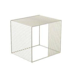 Mesa auxiliar de hierro forjado de alta calidad para decoración del hogar, diseño raro, mesa de acento de alambre de hierro negro completo para sala de estar como mesa de centro - Product Image 5