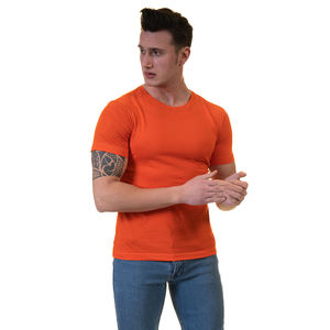 Coton de première qualité, Logo personnalisé pour hommes, impression personnalisée 95% coton avec 5% lyra t-shirt imprimé uni t-shirt oversize - Product Image 1