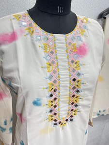 NEW DESIGNER PARTY WEAR DIGITAL PRINT FANCY <b>TOP</b> - Product Image 5