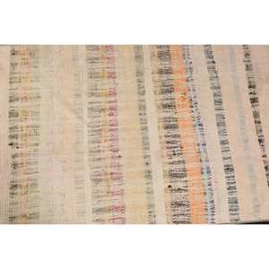 Tapis Turc Moderne Vintage 26X57 pieds Beige Patchwork Design Salle à Manger 10mm Laine Eco-friendly Traditionnel Latex Teens Cars - Product Image 5