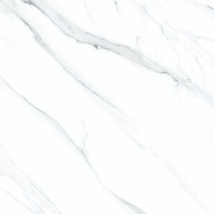 Azulejos de Porcelana Grandes de Grado Comercial, Color Blanco, 60x60 mm, Estilo Mármol Loiza Satvario, para Paredes y Pisos, Procedentes de la India - Product Image 4