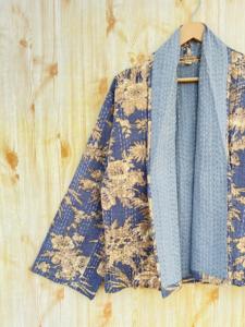 แจ็คเก็ตผ้าฝ้ายบุนวมวินเทจของผู้หญิงคอลเลคชั่นใหม่เสื้อโค้ทฤดูใบไม้ร่วงแบบกลับด้านได้มีกระดุมขนาดพิเศษสำหรับวัยรุ่น - Product Image 2