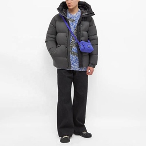 Marque de créateur Haut de gamme Hiver Unisexe Camouflage Puffy Puffy Jacket Respirant Imperméable Coupe-Vent Avant Personnalisable pour Hommes - Product Image 3