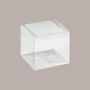 Paquete de 20 Cajas Transparentes Autoarmables de 9x9x9 cm, Certificadas para Contacto con Alimentos, para Empacar Regalos, Alimentos y Artículos para Fiestas - Product Image 6