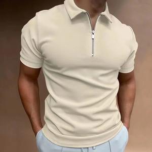 Usine directe personnalisé hommes pour Polo T-Shirt haute qualité respirant 100% coton grande taille motif solide personnalisé conception unie - Product Image 4