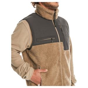 Classic Zip-Up Soft Fleece <b>Waistcoats</b> for <b>Men</b> and Women Casual Winter Wear Highly Warm Woolen Fabric Breathable Feature - Product Image 5