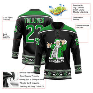 Por encargo del equipo de hockey uniforme desgaste profesional de hockey sobre hielo Jersey al por mayor diseño único transpirable - Product Image 3