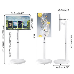Monitor Touch Screen Interattivo Capacitivo Shenbo da <span class=keywords><strong>32</strong></span> <span class=keywords><strong>Pollici</strong></span> 16:9 USB, Nuovo, Wireless, per Live Streaming, con Interfaccia Rotabile e Funzione Cast - Product Image 6
