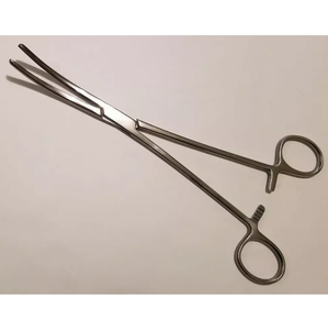 Abrazadera pedicular renal joven Mandíbulas curvas Instrumento de Urología quirúrgica dentada en acero inoxidable disponible en todos los tipos y tamaños - Product Image 3