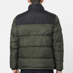 Blouson matelassé en toile de qualité supérieure, très demandé, avec col montant, écologique, respirant, confortable pour l'hiver, pour homme, haute qualité - Product Image 3