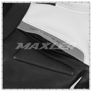 Combinaison en cuir de course personnalisée pour hommes et femmes, protection à haute durabilité, coupe élégante - Product Image 6