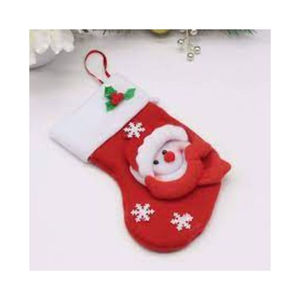 ถุงเท้าถักลายตัวอักษรสีแดงสำหรับเด็กถุงเท้าคริสต์มาสผ้าขนแกะอย่างดีสำหรับใส่ในบ้านตามสั่ง - Product Image 3