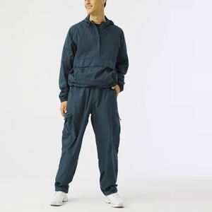 2025 OEM Custom Men Sweat suit Sets <b>Nylon</b> Windbreaker Jacket Two Pieces Windbreaker Tracksuit - Product Image 2