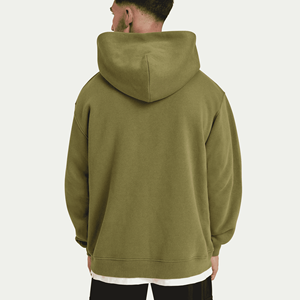 Professionnel unisexe hiver Streetwear à capuche surdimensionné poids lourd 100% coton pull sweat impression de Logo personnalisé - Product Image 2