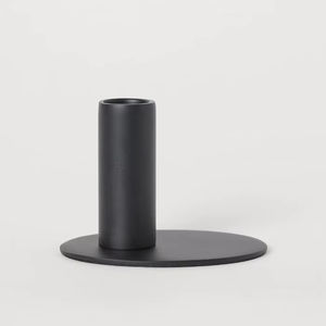 Handcrafted Iron <b>Candle</b> Holder with Black Finished for Romantic Candlelit <b>Dinners</b> and Elegant Table Settings - Product Image 1