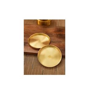 ที่รองแก้วโลหะดีบุกรูปทรงกลมที่รองแก้วเครื่องดื่มดีไซน์ใหม่ออกแบบได้ตามที่ต้องการ - Product Image 6