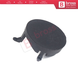 Plaque de cache-vis de poignée de porte intérieure avant BDP1142 noire 1550177 pour Fiesta 2008-2012 - Product Image 3
