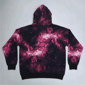 Polyester/Cotton Women's Heavyweight Winter Knitted Hoodies Sweatshirts with Badge & <b>Sequined</b> Streetwear Front Hooded - Product Image 5