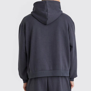 Ensemble de survêtement d'hiver pour homme de qualité supérieure, streetwear, coton et polyester, logo personnalisé, course à pied en plein air, jogging, léger - Product Image 2