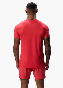 T-shirt personnalisé de qualité supérieure en coton élasthanne à manches courtes, léger et respirant, pour homme, à séchage rapide - Product Image 6